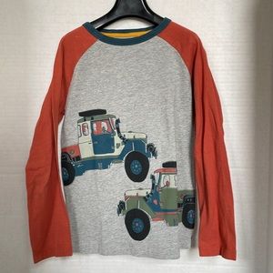 JOHN LEWIS England Boys Truck long sleeve t-shirt Size 8